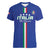 Custom Italy Football Women V-Neck T-Shirt Come On Gli Azzurri - Wonder Print Shop