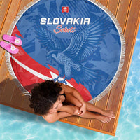 Slovakia Football Beach Blanket Come On Sokoli - Wonder Print Shop