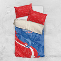 Slovakia Football Bedding Set Come On Sokoli - Wonder Print Shop