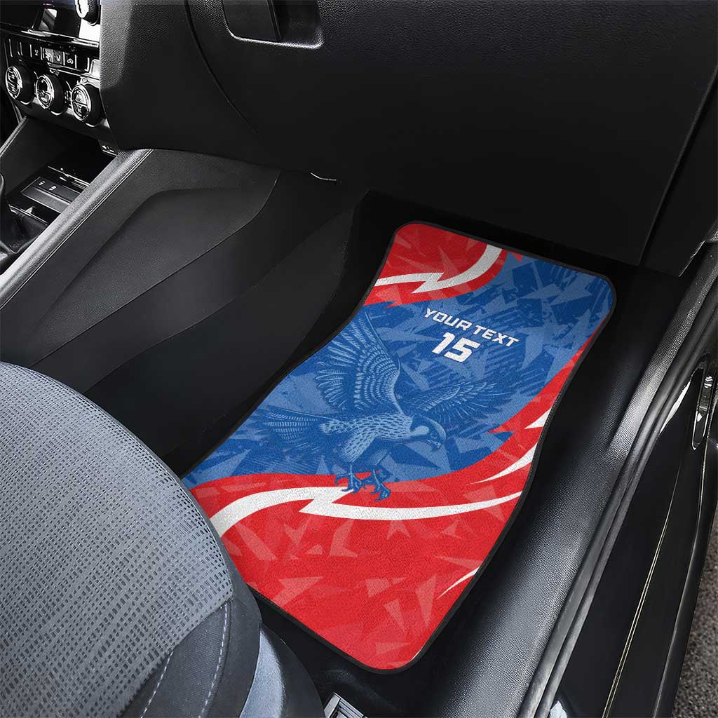 Slovakia Football Car Mats Come On Sokoli - Wonder Print Shop