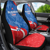 Slovakia Football Car Seat Cover Come On Sokoli - Wonder Print Shop