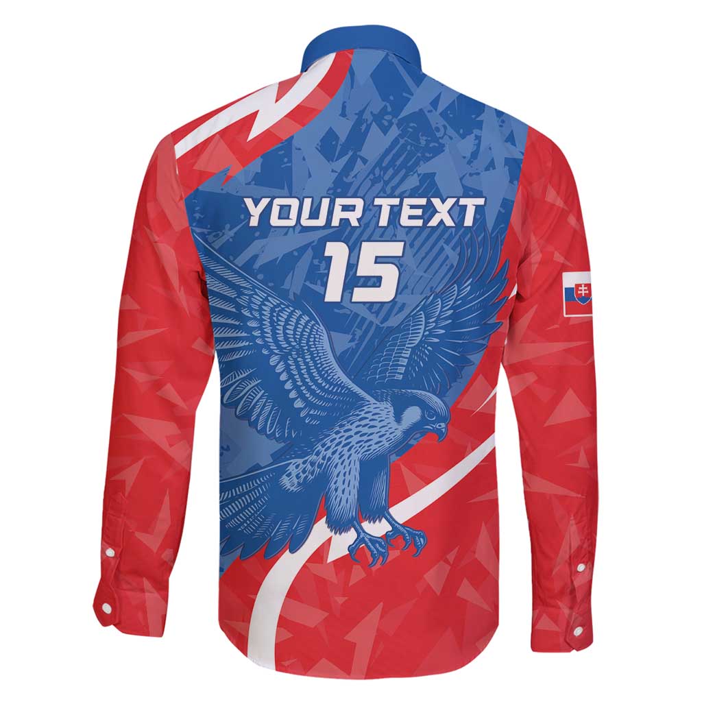 Custom Slovakia Football Family Matching Long Sleeve Bodycon Dress and Hawaiian Shirt Come On Sokoli - Wonder Print Shop