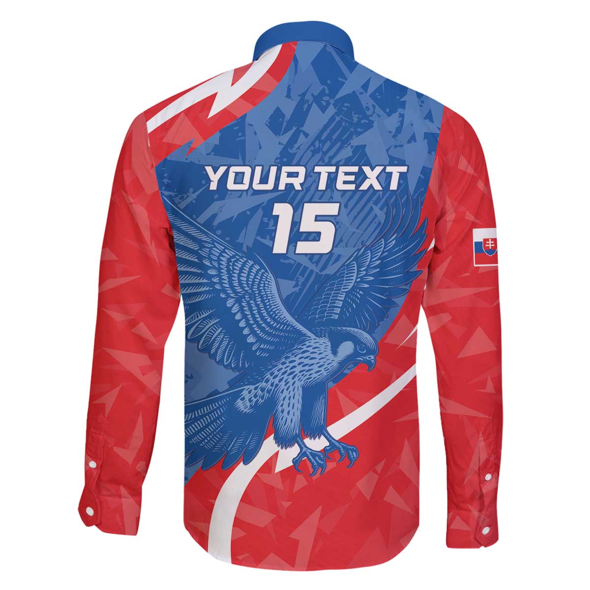 Custom Slovakia Football Family Matching Off The Shoulder Long Sleeve Dress and Hawaiian Shirt Come On Sokoli - Wonder Print Shop