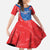 Custom Slovakia Football Family Matching Off Shoulder Maxi Dress and Hawaiian Shirt Come On Sokoli - Wonder Print Shop