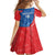 Custom Slovakia Football Family Matching Off Shoulder Maxi Dress and Hawaiian Shirt Come On Sokoli - Wonder Print Shop
