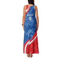Custom Slovakia Football Family Matching Tank Maxi Dress and Hawaiian Shirt Come On Sokoli - Wonder Print Shop