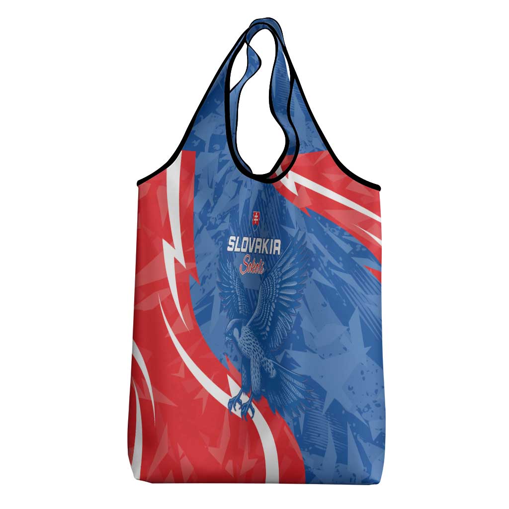 Slovakia Football Grocery Bag Come On Sokoli - Wonder Print Shop