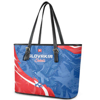 Slovakia Football Leather Tote Bag Come On Sokoli - Wonder Print Shop