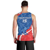 Custom Slovakia Football Men Tank Top Come On Sokoli - Wonder Print Shop