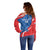 Custom Slovakia Football Off Shoulder Sweater Come On Sokoli - Wonder Print Shop