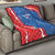 Slovakia Football Quilt Come On Sokoli - Wonder Print Shop