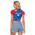 Custom Slovakia Football Raglan Cropped T Shirt Come On Sokoli - Wonder Print Shop
