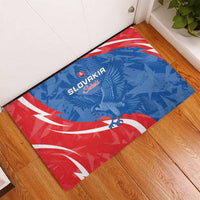 Slovakia Football Rubber Doormat Come On Sokoli - Wonder Print Shop