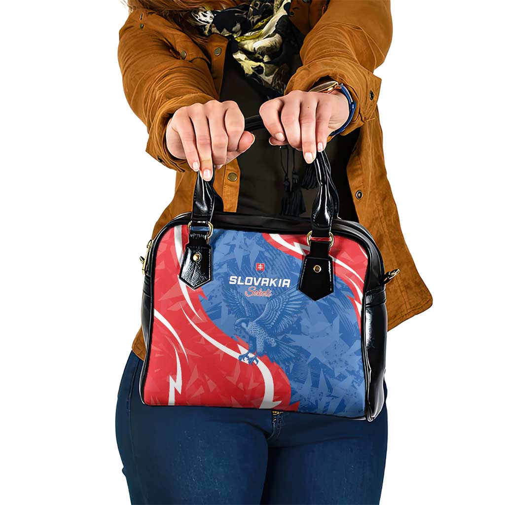 Slovakia Football Shoulder Handbag Come On Sokoli - Wonder Print Shop