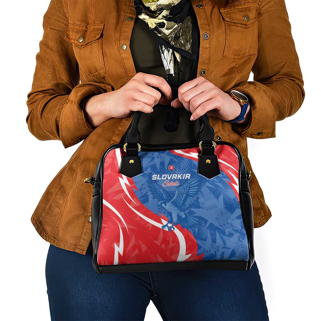 Slovakia Football Shoulder Handbag Come On Sokoli - Wonder Print Shop