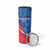 Custom Slovakia Football Skinny Tumbler Come On Sokoli - Wonder Print Shop