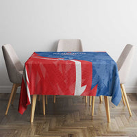 Slovakia Football Tablecloth Come On Sokoli - Wonder Print Shop
