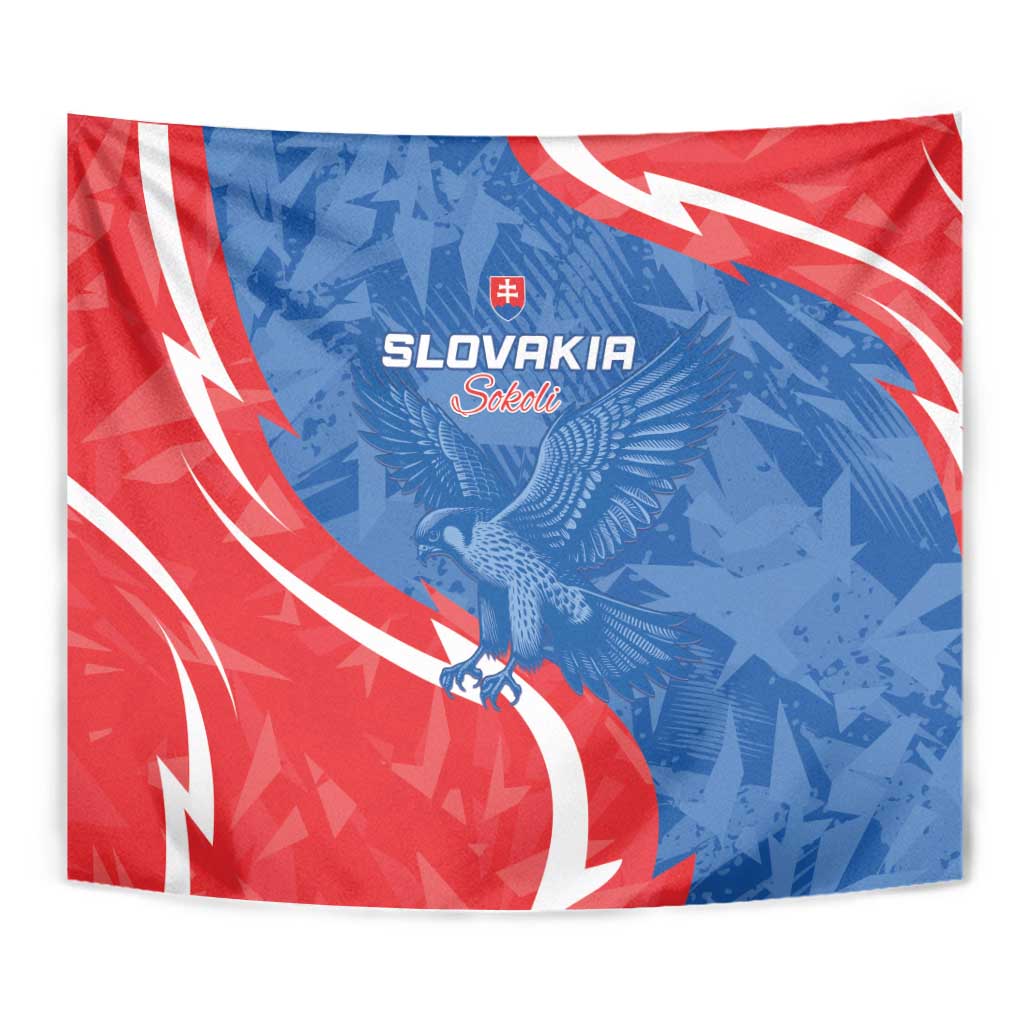 Slovakia Football Tapestry Come On Sokoli - Wonder Print Shop