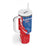Custom Slovakia Football Tumbler With Handle Come On Sokoli - Wonder Print Shop