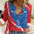 Custom Slovakia Football Women Casual Shirt Come On Sokoli - Wonder Print Shop