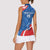 Custom Slovakia Football Women Sleeveless Polo Shirt Come On Sokoli - Wonder Print Shop