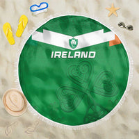 Ireland Rugby Beach Blanket Celtics Shamrock - Wonder Print Shop