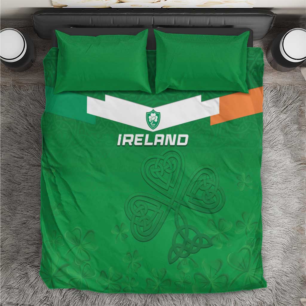 Ireland Rugby Bedding Set Celtics Shamrock - Wonder Print Shop