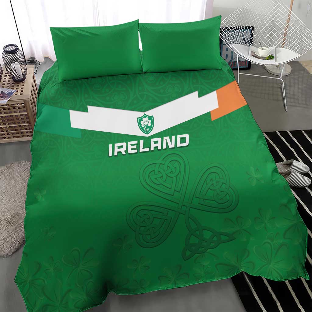 Ireland Rugby Bedding Set Celtics Shamrock - Wonder Print Shop