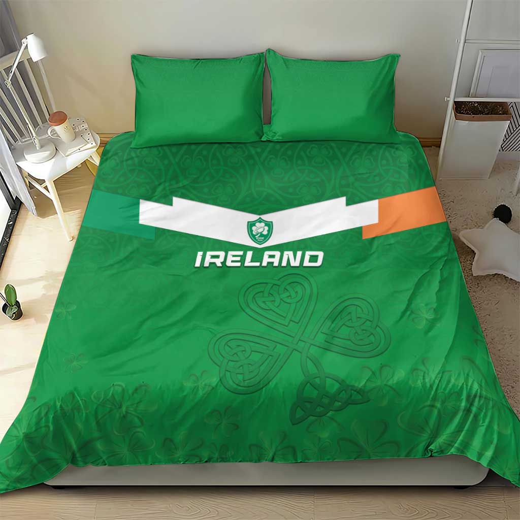 Ireland Rugby Bedding Set Celtics Shamrock - Wonder Print Shop