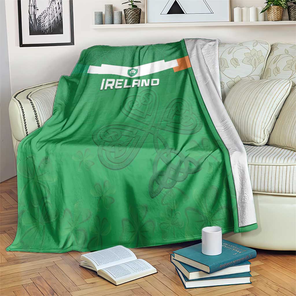 Ireland Rugby Blanket Celtics Shamrock - Wonder Print Shop