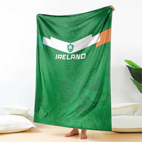 Ireland Rugby Blanket Celtics Shamrock - Wonder Print Shop