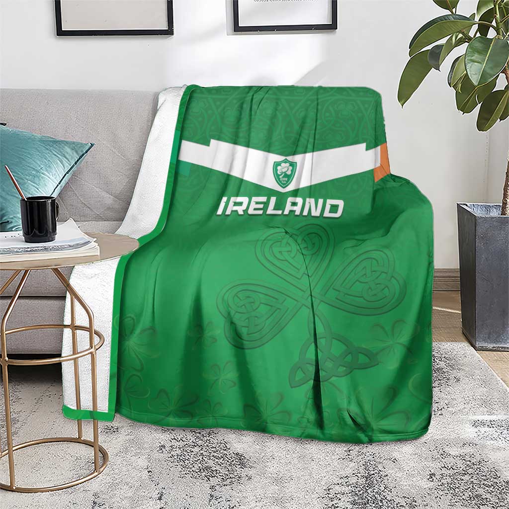 Ireland Rugby Blanket Celtics Shamrock - Wonder Print Shop