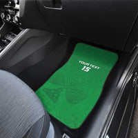 Ireland Rugby Car Mats Celtics Shamrock - Wonder Print Shop