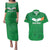 Ireland Rugby Custom Couples Matching Puletasi and Hawaiian Shirt Celtics Shamrock - Wonder Print Shop