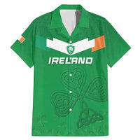 Ireland Rugby Custom Family Matching Mermaid Dress and Hawaiian Shirt Celtics Shamrock - Wonder Print Shop