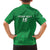 Ireland Rugby Custom Family Matching Off Shoulder Maxi Dress and Hawaiian Shirt Celtics Shamrock - Wonder Print Shop