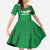 Ireland Rugby Custom Family Matching Off Shoulder Maxi Dress and Hawaiian Shirt Celtics Shamrock - Wonder Print Shop