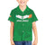 Ireland Rugby Custom Family Matching Off Shoulder Maxi Dress and Hawaiian Shirt Celtics Shamrock - Wonder Print Shop