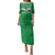 Ireland Rugby Custom Family Matching Puletasi and Hawaiian Shirt Celtics Shamrock - Wonder Print Shop