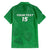 Ireland Rugby Custom Family Matching Short Sleeve Bodycon Dress and Hawaiian Shirt Celtics Shamrock - Wonder Print Shop