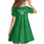 Ireland Rugby Custom Family Matching Summer Maxi Dress and Hawaiian Shirt Celtics Shamrock - Wonder Print Shop
