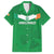 Ireland Rugby Custom Family Matching Summer Maxi Dress and Hawaiian Shirt Celtics Shamrock - Wonder Print Shop