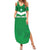 Ireland Rugby Custom Family Matching Summer Maxi Dress and Hawaiian Shirt Celtics Shamrock - Wonder Print Shop