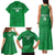 Ireland Rugby Custom Family Matching Tank Maxi Dress and Hawaiian Shirt Celtics Shamrock - Wonder Print Shop