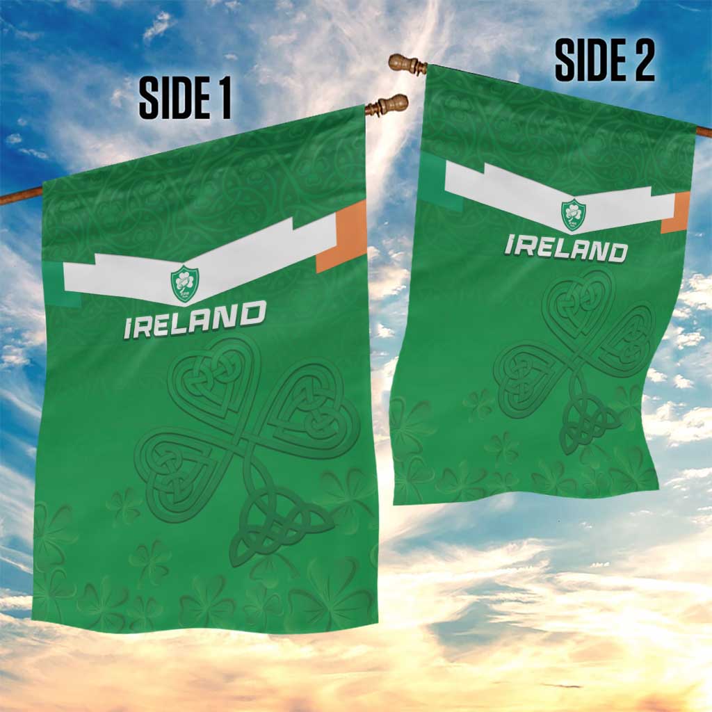 Ireland Rugby Garden Flag Celtics Shamrock - Wonder Print Shop