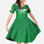 Ireland Rugby Custom Kid Short Sleeve Dress Celtics Shamrock - Wonder Print Shop