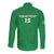 Ireland Rugby Custom Long Sleeve Button Shirt Celtics Shamrock - Wonder Print Shop