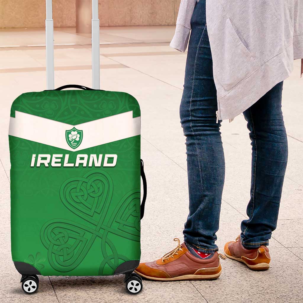 Ireland Rugby Luggage Cover Celtics Shamrock - Wonder Print Shop