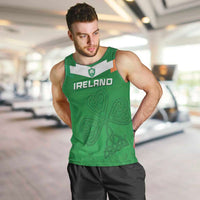 Ireland Rugby Custom Men Tank Top Celtics Shamrock - Wonder Print Shop