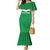 Ireland Rugby Custom Mermaid Dress Celtics Shamrock - Wonder Print Shop